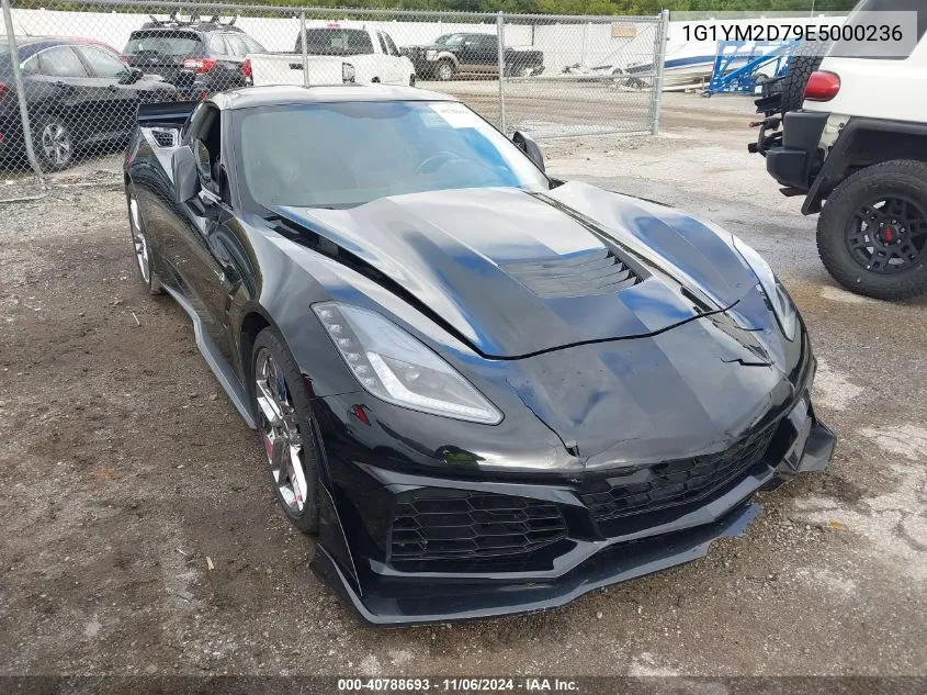 2014 Chevrolet Corvette Stingray Z51 VIN: 1G1YM2D79E5000236 Lot: 40788693