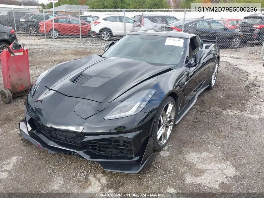 2014 Chevrolet Corvette Stingray Z51 VIN: 1G1YM2D79E5000236 Lot: 40788693