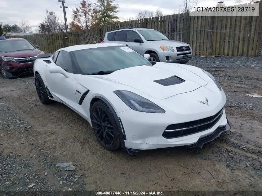 2014 Chevrolet Corvette Stingray VIN: 1G1YA2D7XE5128719 Lot: 40877448