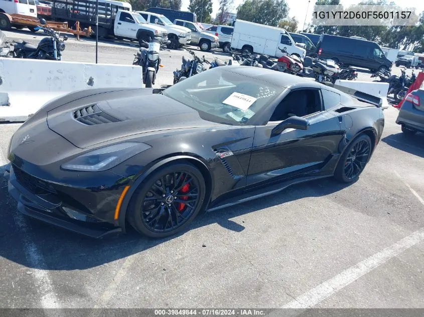 1G1YT2D60F5601157 2015 Chevrolet Corvette Z06