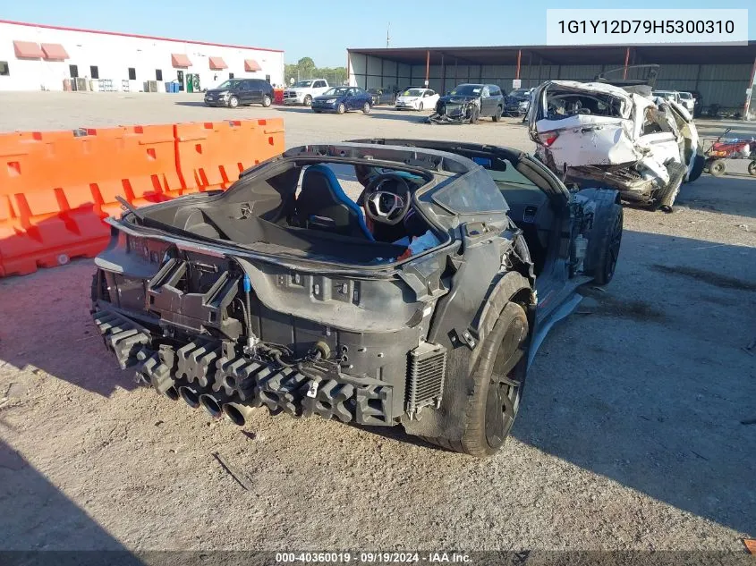 2017 Chevrolet Corvette Grand Sport VIN: 1G1Y12D79H5300310 Lot: 40360019