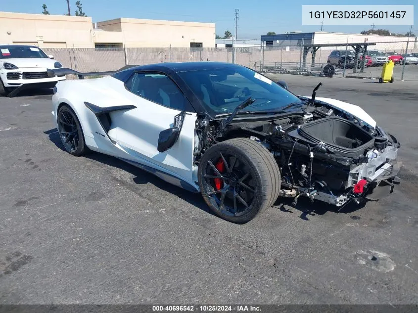 2023 Chevrolet Corvette Z06 Rwd 2Lz VIN: 1G1YE3D32P5601457 Lot: 40696542