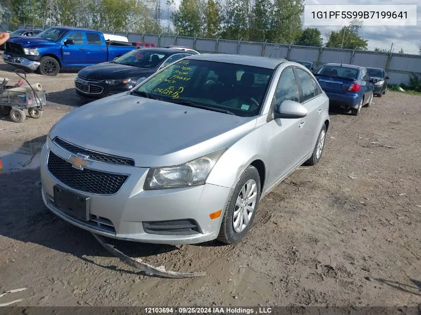 1G1PF5S99B7199641 2011 Chevrolet Cruze