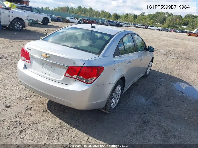 1G1PF5S99B7199641 2011 Chevrolet Cruze