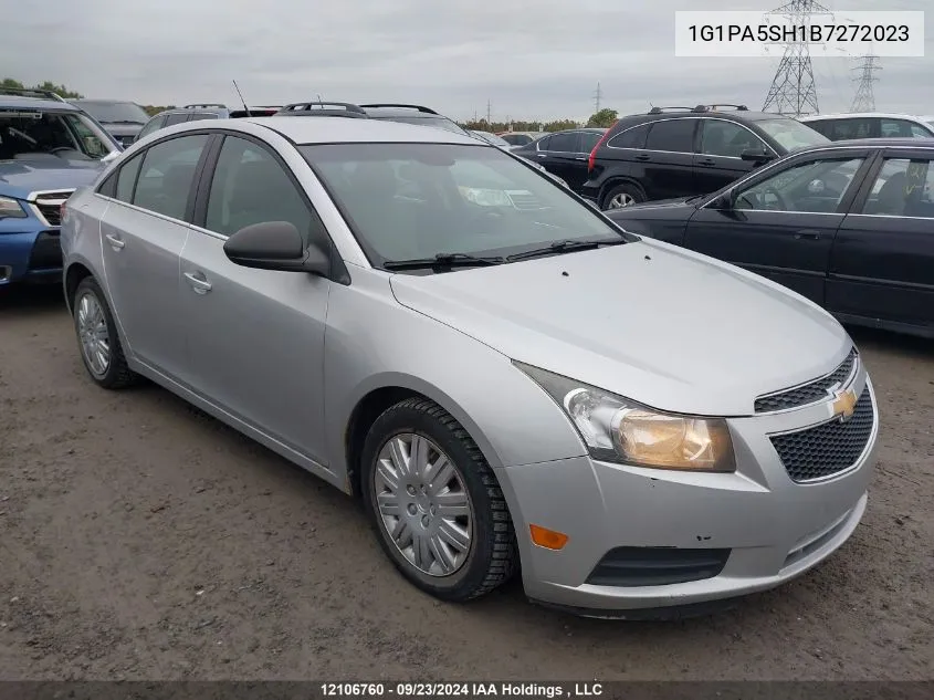 1G1PA5SH1B7272023 2011 Chevrolet Cruze