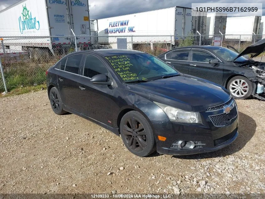 2011 Chevrolet Cruze Ltz VIN: 1G1PH5S96B7162959 Lot: 12109233