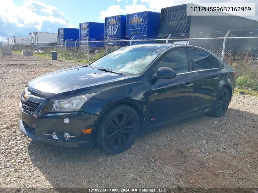 1G1PH5S96B7162959 2011 Chevrolet Cruze Ltz