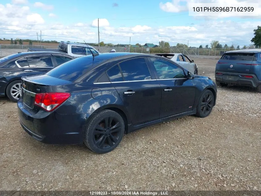 2011 Chevrolet Cruze Ltz VIN: 1G1PH5S96B7162959 Lot: 12109233