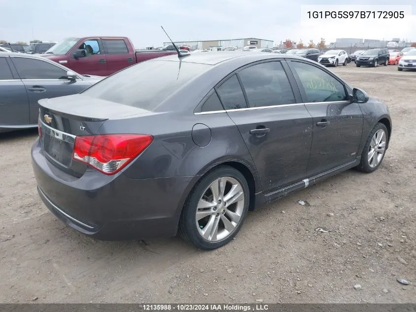 1G1PG5S97B7172905 2011 Chevrolet Cruze