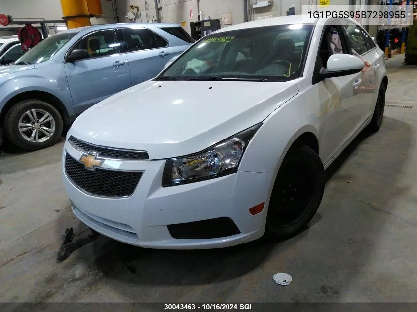 2011 Chevrolet Cruze VIN: 1G1PG5S95B7298955 Lot: 30043463