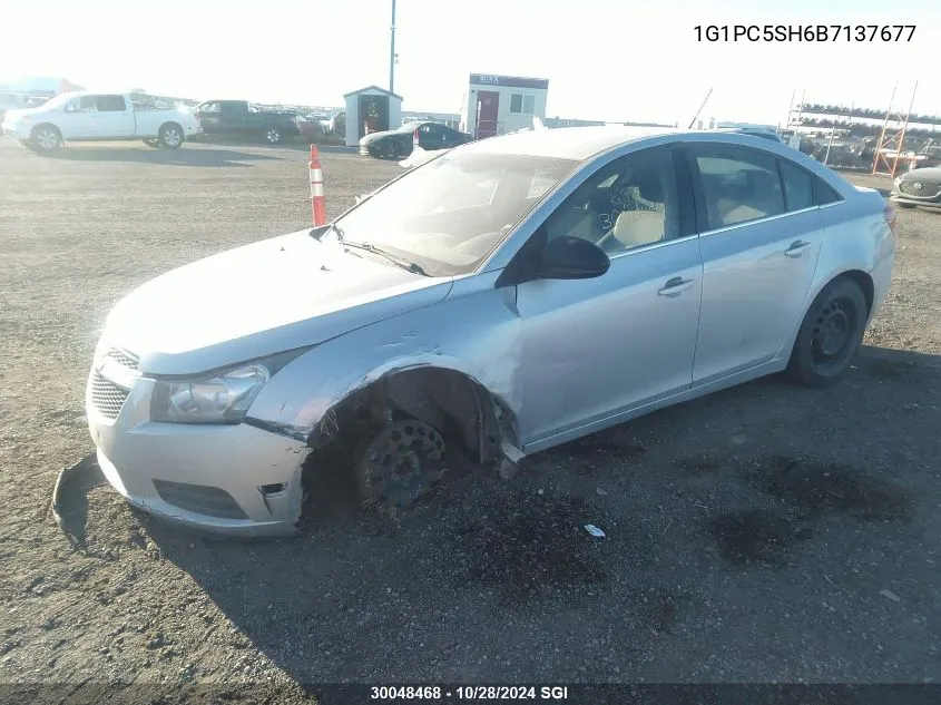 2011 Chevrolet Cruze Ls VIN: 1G1PC5SH6B7137677 Lot: 30048468