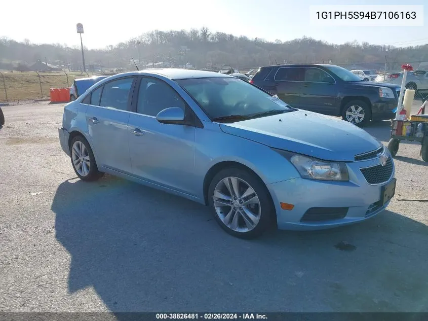 2011 Chevrolet Cruze Ltz VIN: 1G1PH5S94B7106163 Lot: 38826481