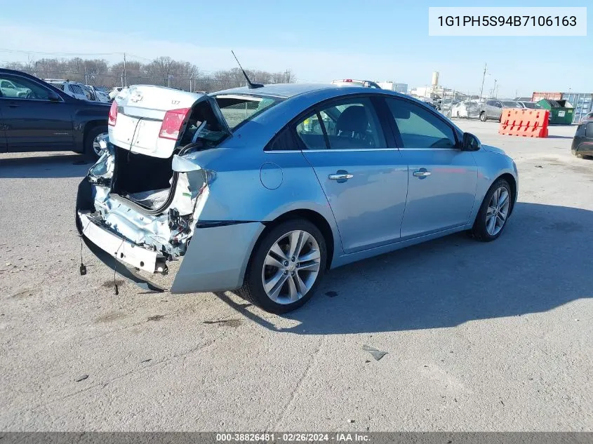 1G1PH5S94B7106163 2011 Chevrolet Cruze Ltz