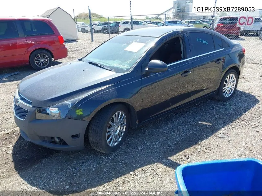 2011 Chevrolet Cruze Eco VIN: 1G1PK5S9XB7289053 Lot: 39453032