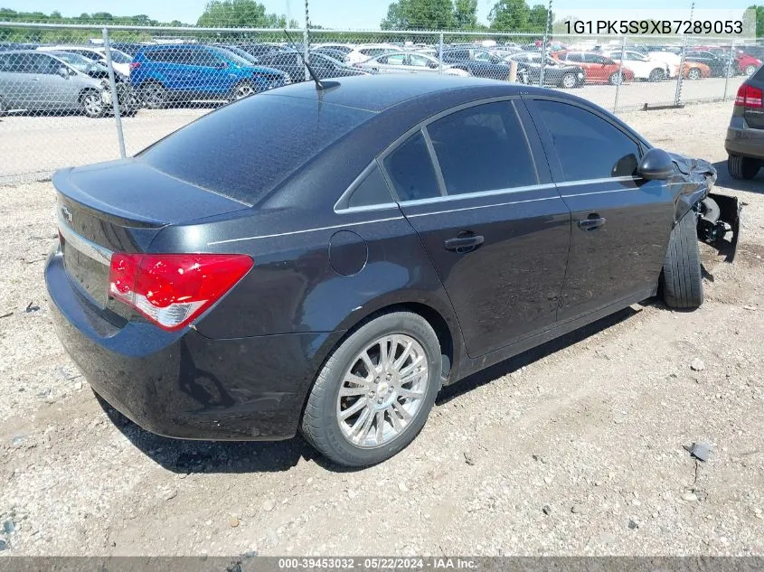 2011 Chevrolet Cruze Eco VIN: 1G1PK5S9XB7289053 Lot: 39453032