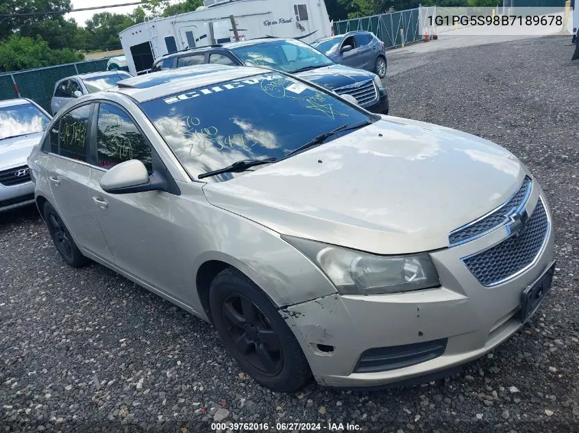 2011 Chevrolet Cruze 2Lt VIN: 1G1PG5S98B7189678 Lot: 39762016