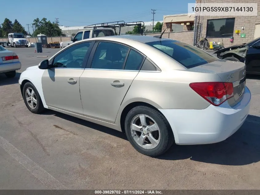 2011 Chevrolet Cruze 2Lt VIN: 1G1PG5S9XB7144130 Lot: 39829702