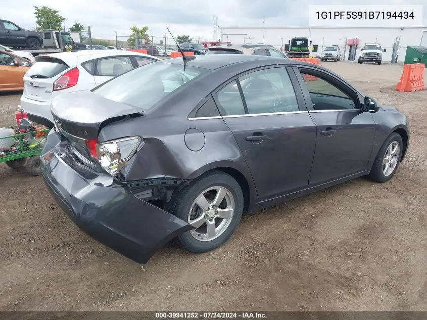 1G1PF5S91B7194434 2011 Chevrolet Cruze 1Lt