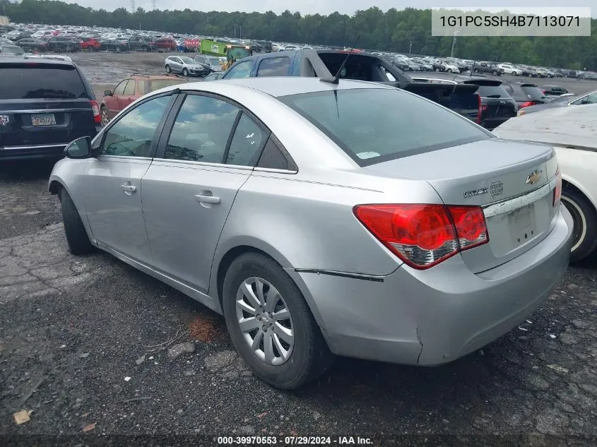 2011 Chevrolet Cruze Ls VIN: 1G1PC5SH4B7113071 Lot: 39970553