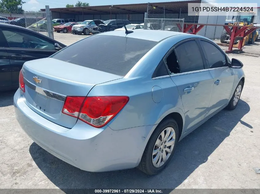 1G1PD5SH4B7224524 2011 Chevrolet Cruze Ls