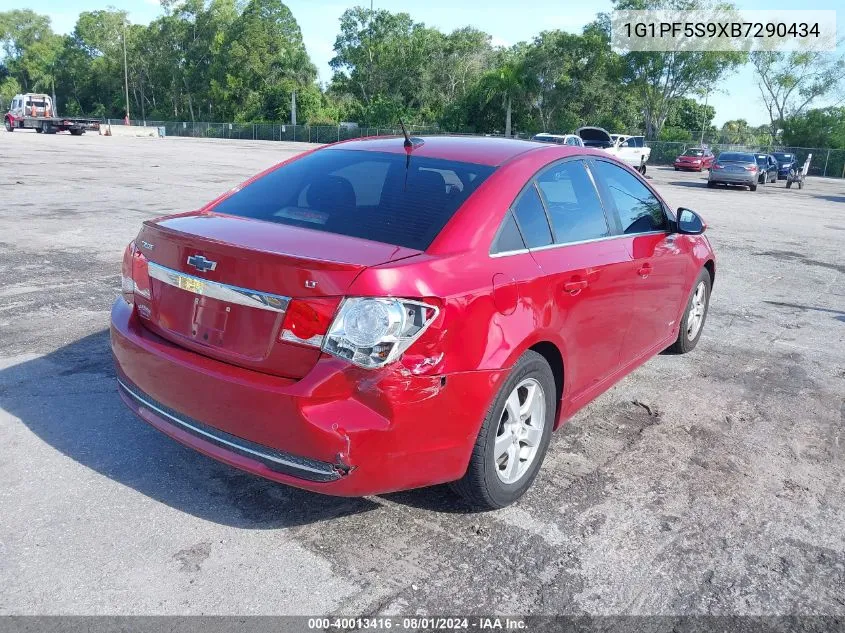 2011 Chevrolet Cruze 1Lt VIN: 1G1PF5S9XB7290434 Lot: 40013416