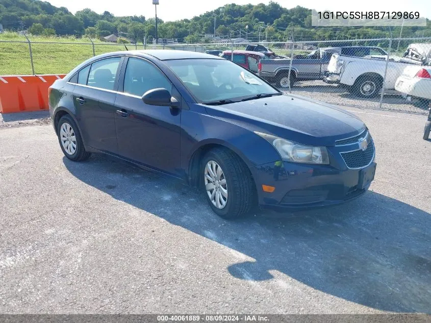 2011 Chevrolet Cruze Ls VIN: 1G1PC5SH8B7129869 Lot: 40061889