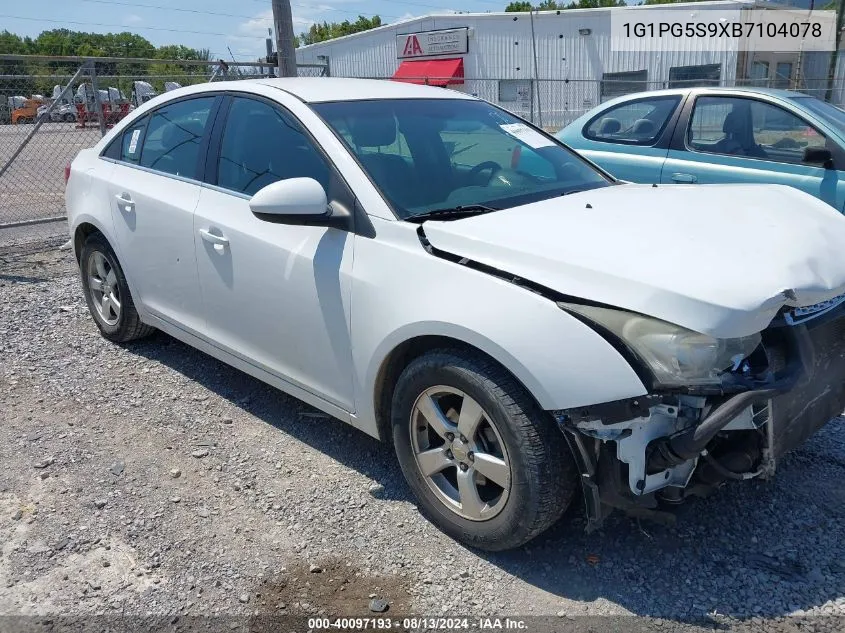 2011 Chevrolet Cruze 2Lt VIN: 1G1PG5S9XB7104078 Lot: 40097193