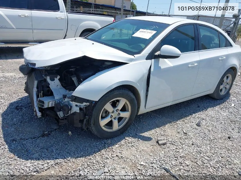 2011 Chevrolet Cruze 2Lt VIN: 1G1PG5S9XB7104078 Lot: 40097193