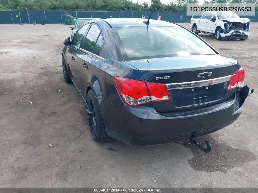 1G1PC5SH9B7296953 2011 Chevrolet Cruze Ls