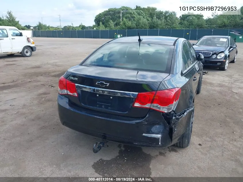 1G1PC5SH9B7296953 2011 Chevrolet Cruze Ls