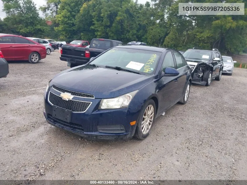 2011 Chevrolet Cruze Eco VIN: 1G1PK5S99B7205336 Lot: 40133460