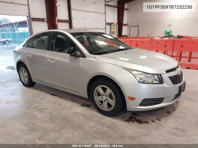 1G1PF5S97B7232250 2011 Chevrolet Cruze 1Lt