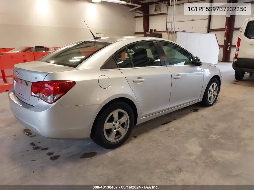 2011 Chevrolet Cruze 1Lt VIN: 1G1PF5S97B7232250 Lot: 40138407