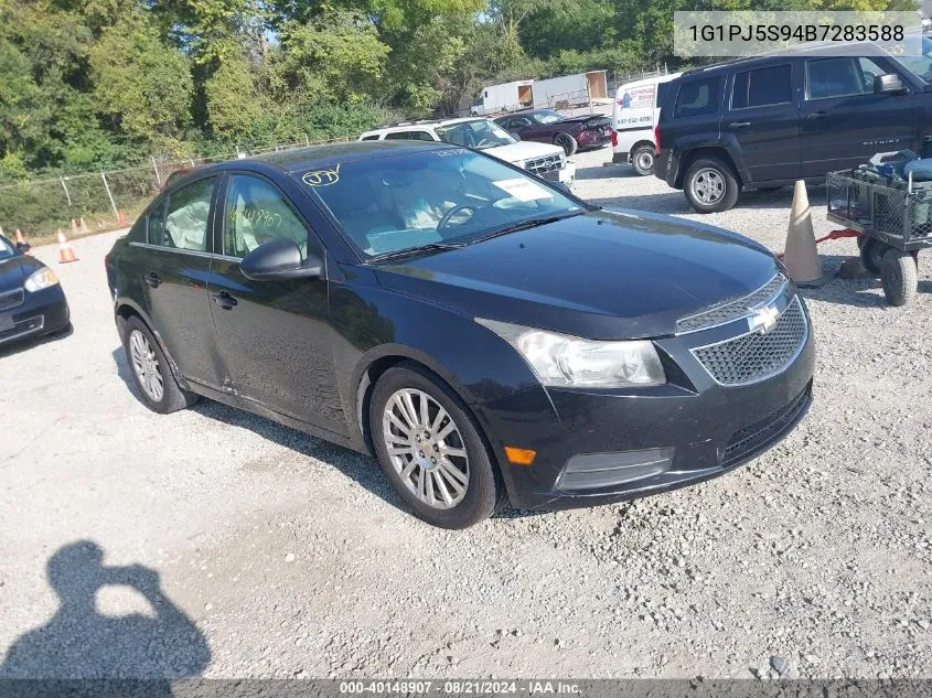 2011 Chevrolet Cruze Eco VIN: 1G1PJ5S94B7283588 Lot: 40148907