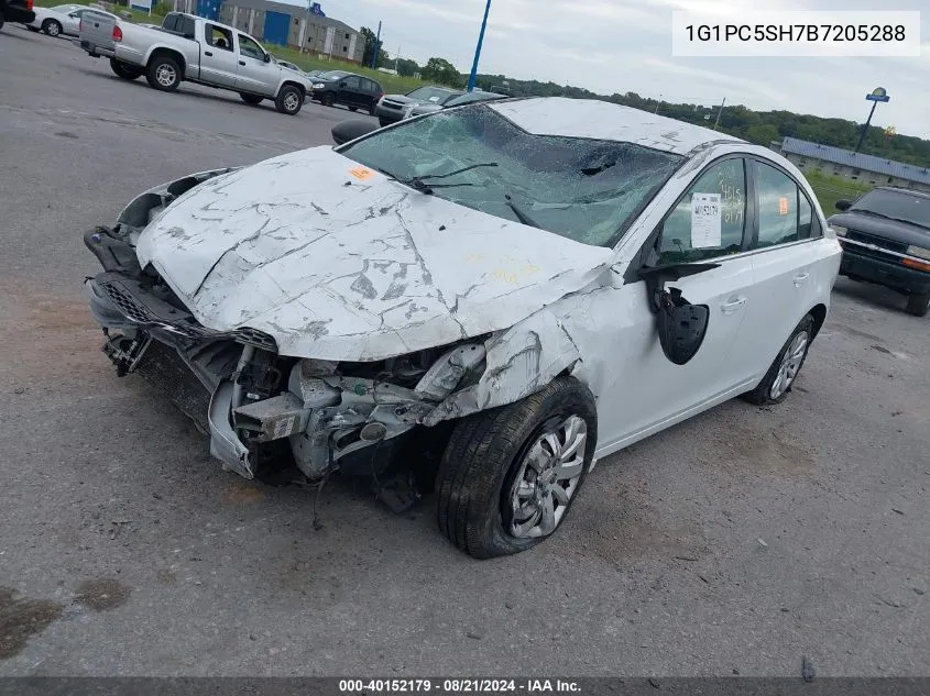 2011 Chevrolet Cruze Ls VIN: 1G1PC5SH7B7205288 Lot: 40152179