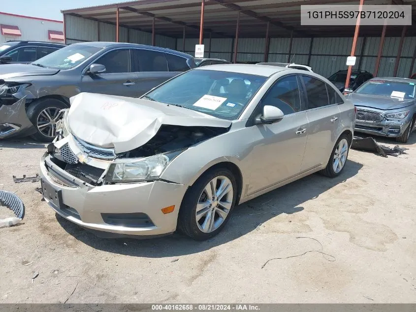 1G1PH5S97B7120204 2011 Chevrolet Cruze Ltz