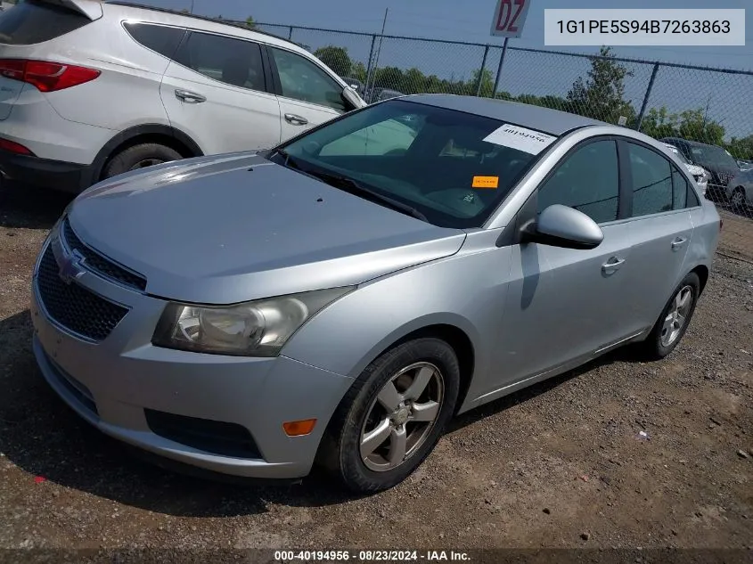 1G1PE5S94B7263863 2011 Chevrolet Cruze Lt