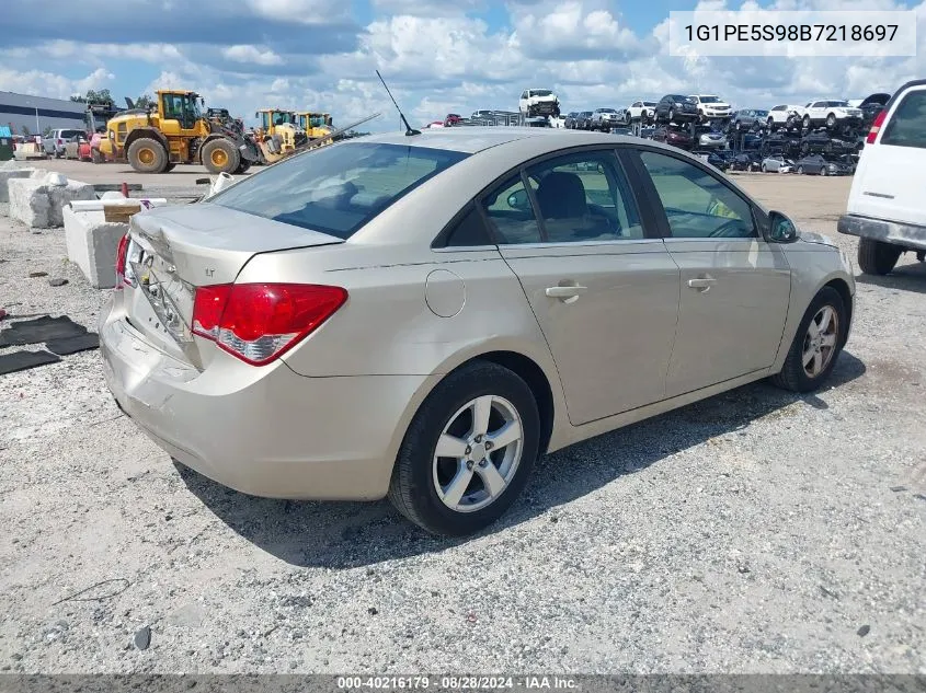 1G1PE5S98B7218697 2011 Chevrolet Cruze Lt