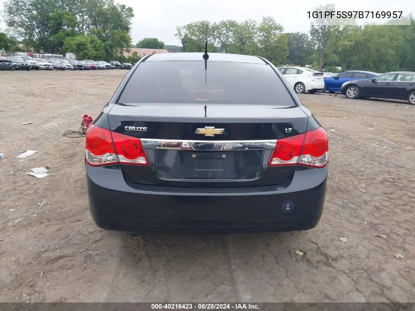 1G1PF5S97B7169957 2011 Chevrolet Cruze 1Lt