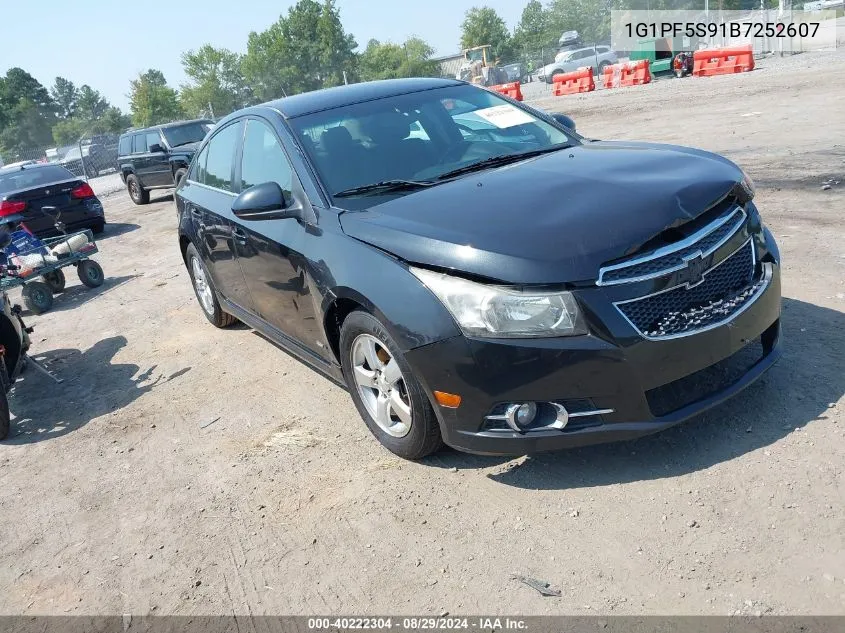 1G1PF5S91B7252607 2011 Chevrolet Cruze 1Lt