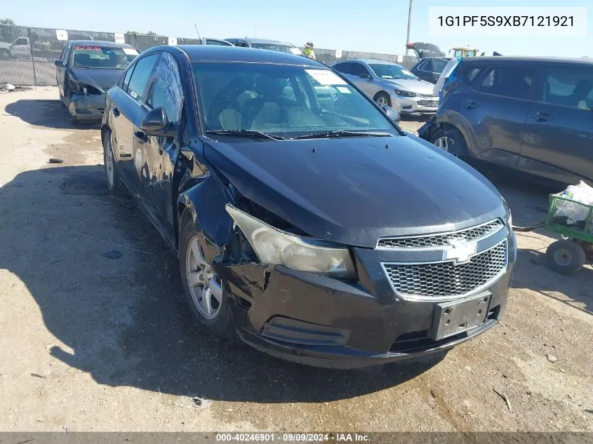 2011 Chevrolet Cruze 1Lt VIN: 1G1PF5S9XB7121921 Lot: 40246901