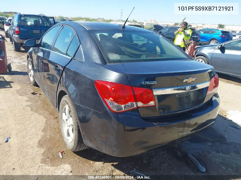 1G1PF5S9XB7121921 2011 Chevrolet Cruze 1Lt