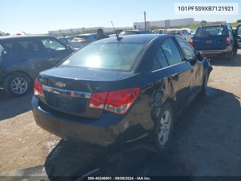 1G1PF5S9XB7121921 2011 Chevrolet Cruze 1Lt