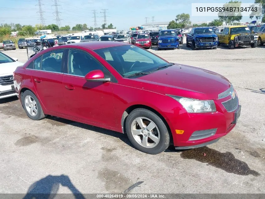 2011 Chevrolet Cruze 2Lt VIN: 1G1PG5S94B7134743 Lot: 40264919