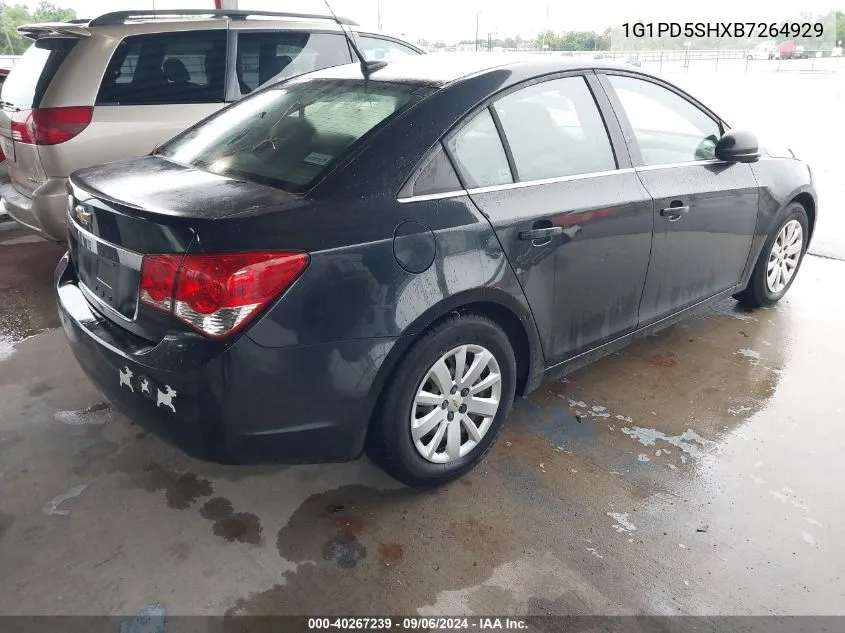 2011 Chevrolet Cruze Ls VIN: 1G1PD5SHXB7264929 Lot: 40267239