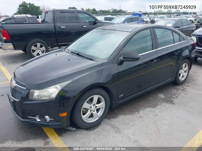 2011 Chevrolet Cruze 1Lt VIN: 1G1PF5S9XB7245929 Lot: 40276597