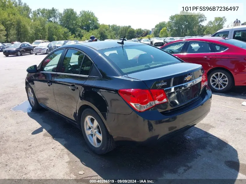 1G1PF5S96B7236497 2011 Chevrolet Cruze 1Lt