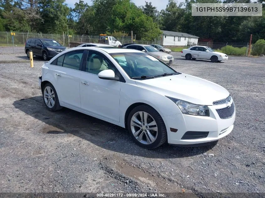 2011 Chevrolet Cruze Ltz VIN: 1G1PH5S99B7139613 Lot: 40291172