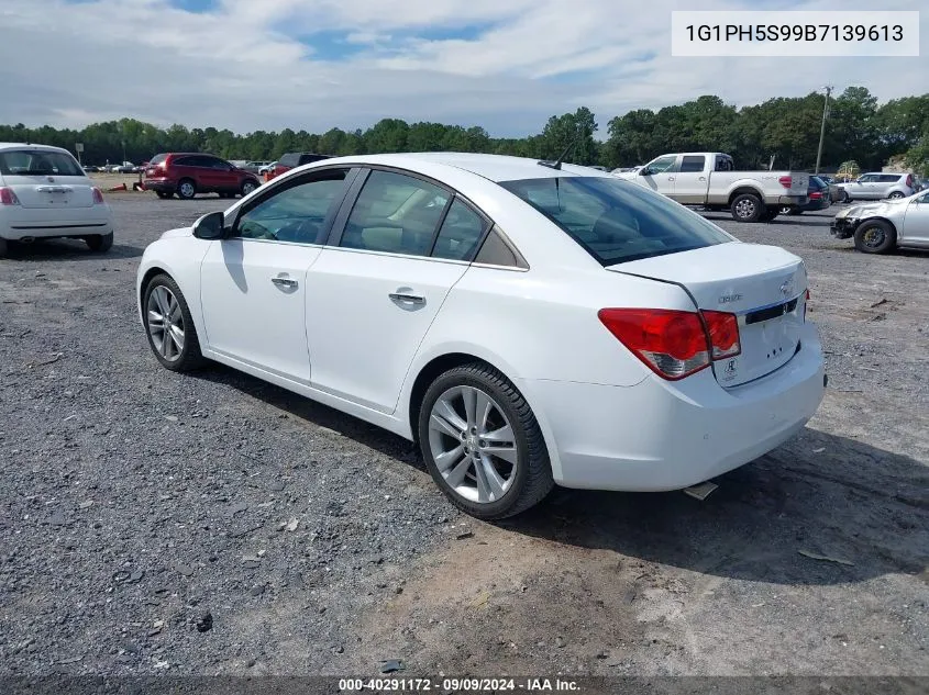 1G1PH5S99B7139613 2011 Chevrolet Cruze Ltz