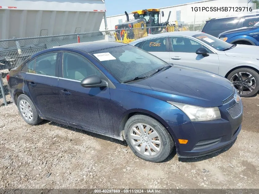 1G1PC5SH5B7129716 2011 Chevrolet Cruze Ls